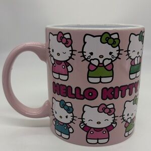 Silver Buffalo Sanrio Hello Kitty Various Emotions and Poses Mug